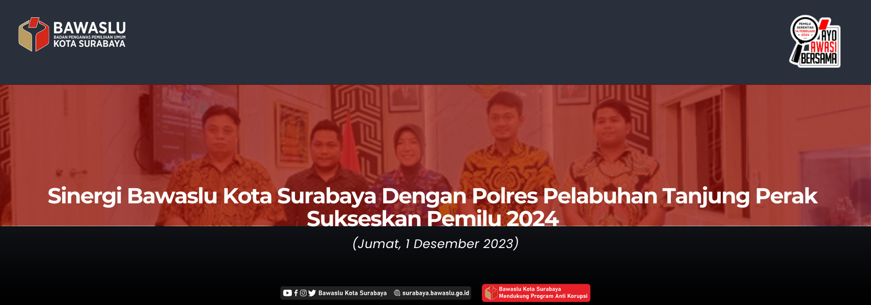 Sinergi dengan Polres Pelabuhan Tanjung Perak