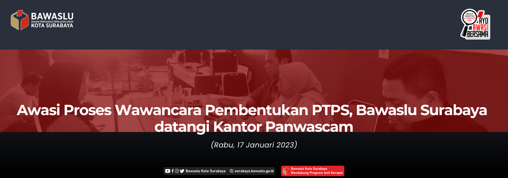 Supervisi Wawancara PTPS