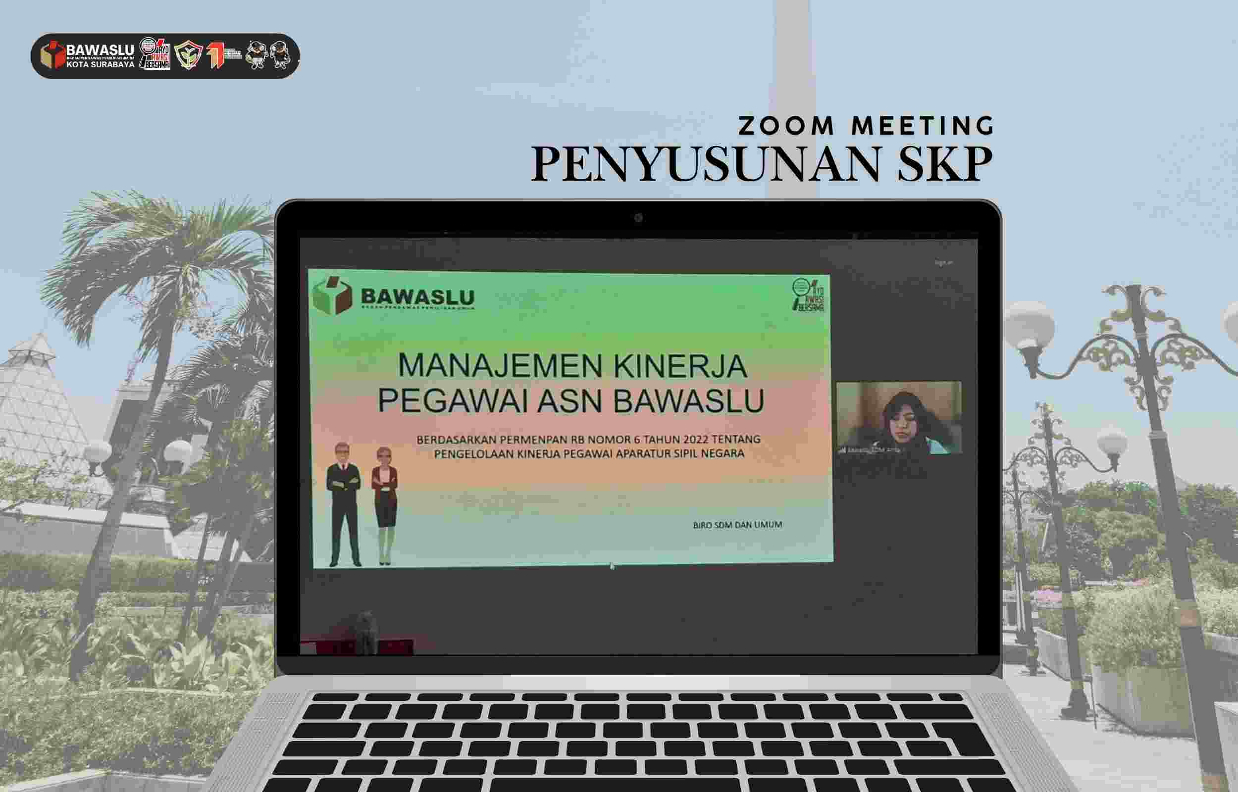 Kegiatan Zoom Meeting SKP