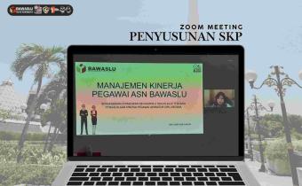 Kegiatan Zoom Meeting SKP